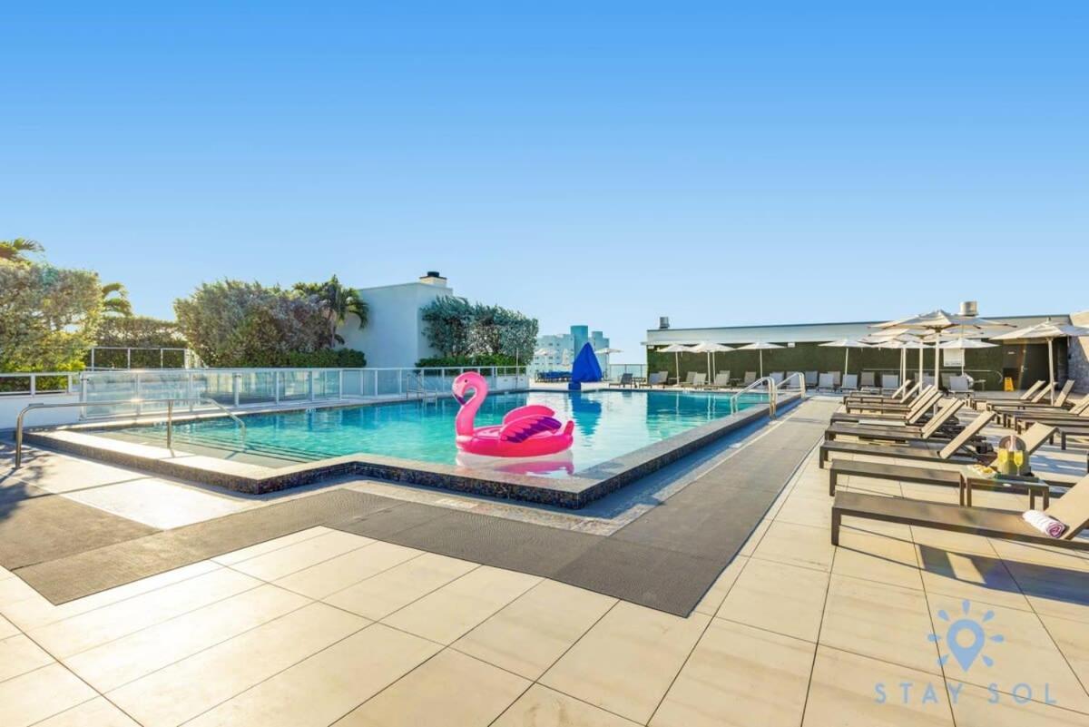 Amazing Pool - Balcony - Up To 6 - Near Beach Hollywood Buitenkant foto