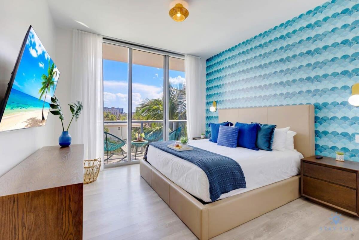 Amazing Pool - Balcony - Up To 6 - Near Beach Hollywood Buitenkant foto