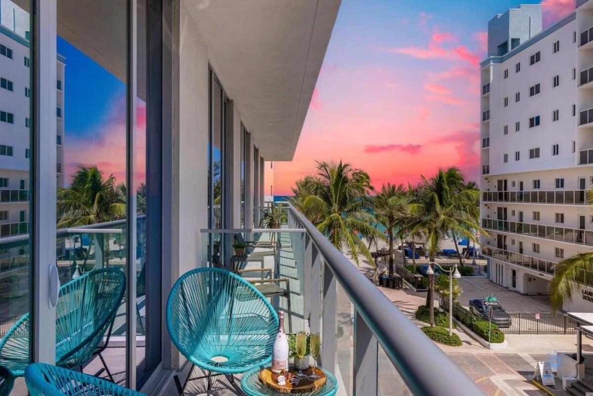 Amazing Pool - Balcony - Up To 6 - Near Beach Hollywood Buitenkant foto