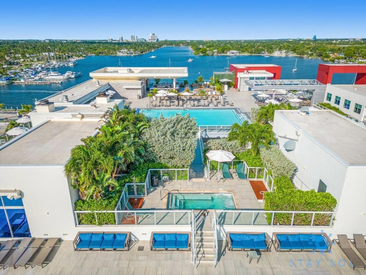 Amazing Pool - Balcony - Up To 6 - Near Beach Hollywood Buitenkant foto