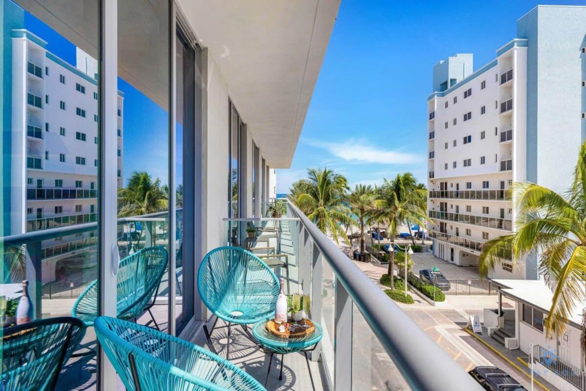 Amazing Pool - Balcony - Up To 6 - Near Beach Hollywood Buitenkant foto