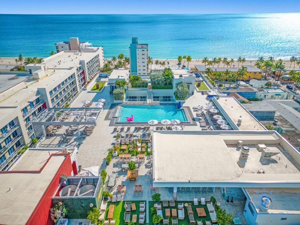 Amazing Pool - Balcony - Up To 6 - Near Beach Hollywood Buitenkant foto